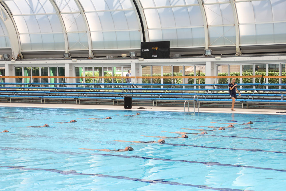 La Selecci&oacute;n Nacional de Nataci&oacute;n Sincronizada visit&oacute; la C.D. Amaya